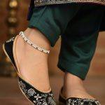 Women’s Silver Anklet with Color Accents