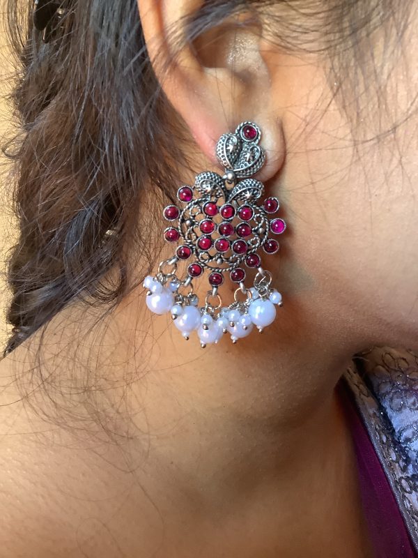 purple-oxidized-earring-set