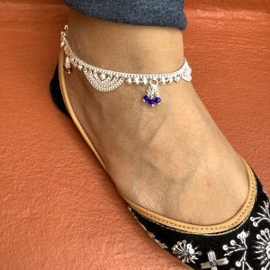 multicolor-overlay-silver-anklet