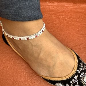 silver-and-red-anklet