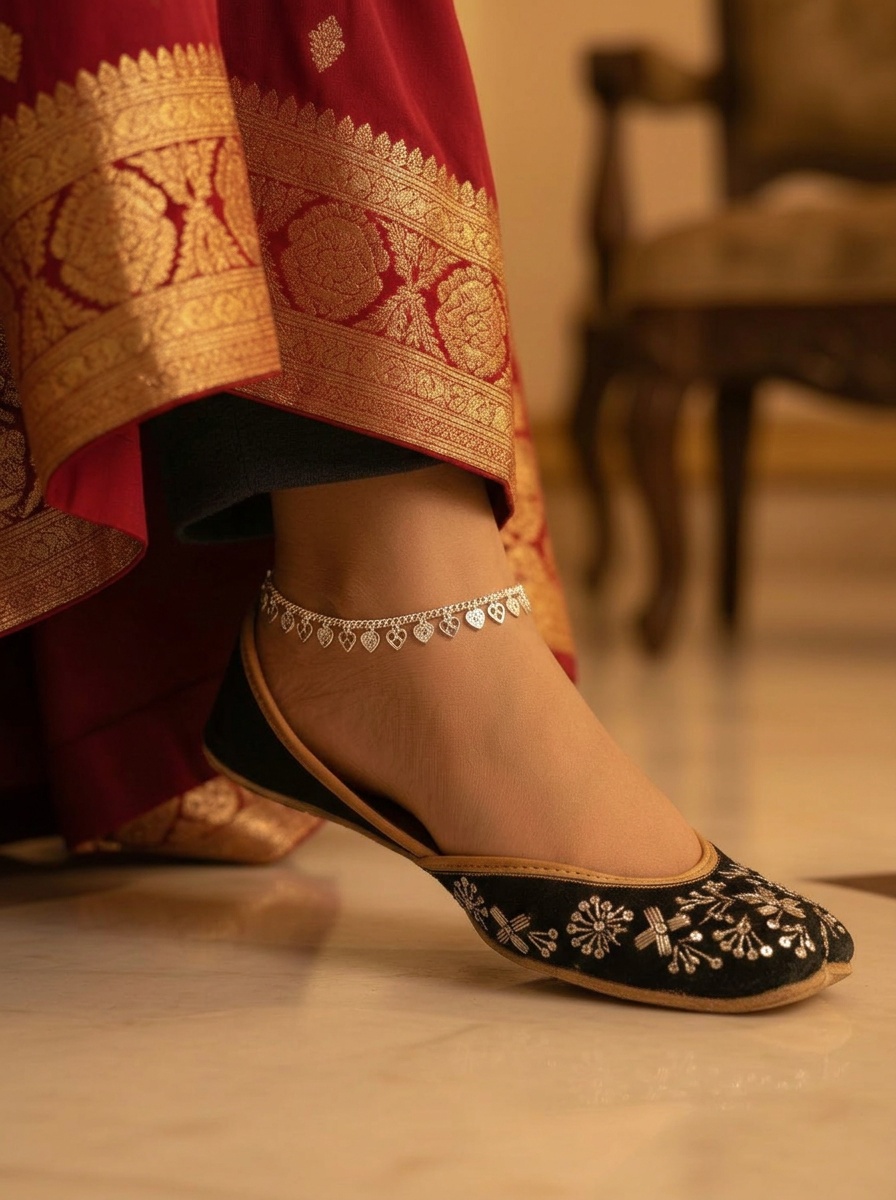 silver-heart-anklet