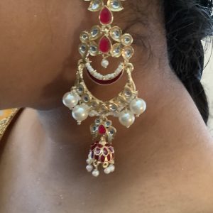 red-chandabali-jhumka