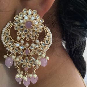 lilac-chandabali-with-faux-pearls