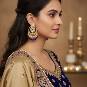 blue-temple-round-stud-earrings