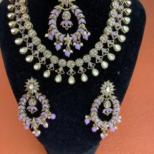 lavender-floral-necklace