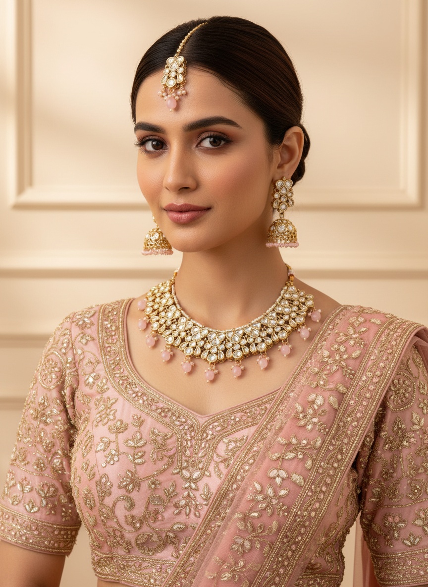 peony-maang-kundan-necklace-set