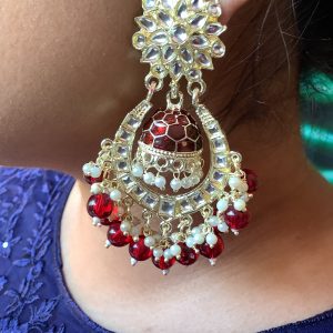 red-chandabali-jhumka