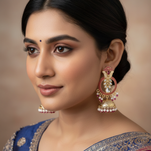 blush-stone-jhumka