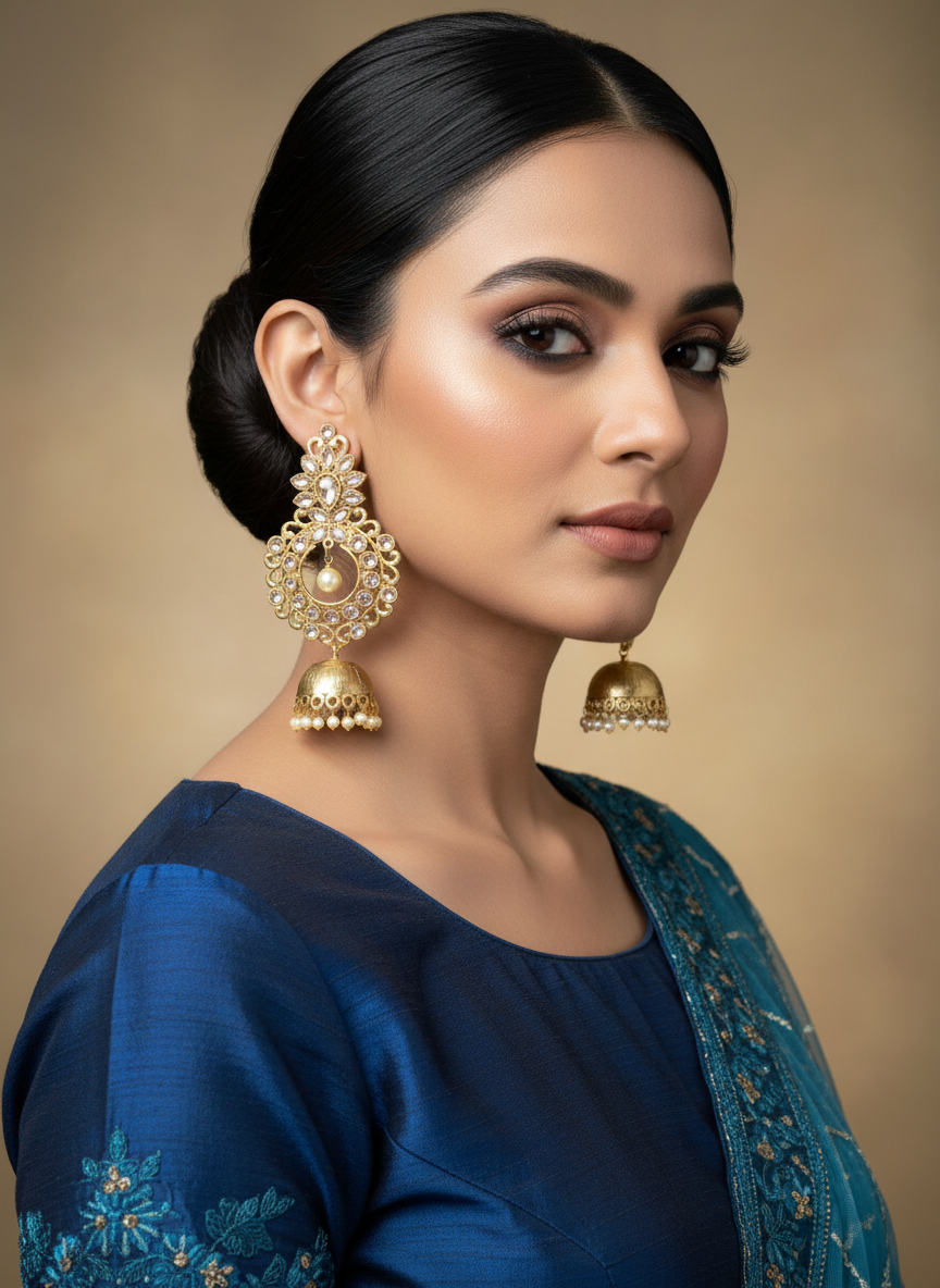 champagne-stone-cutout-earrings