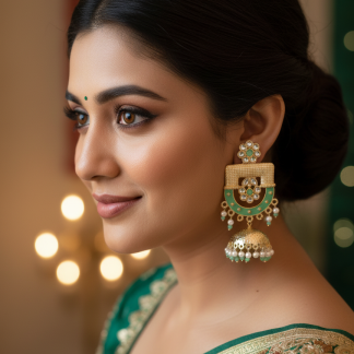 mint-enamel-jhumka
