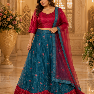 red-blue-plus-size
