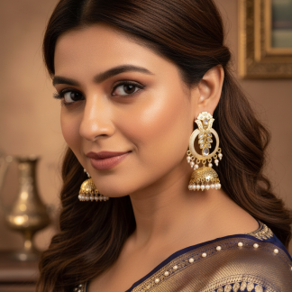 white-enamel-jhumka