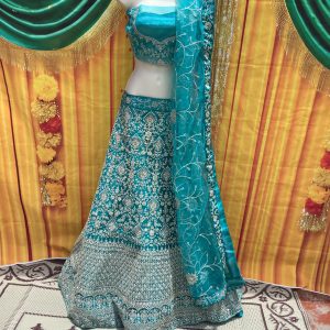 turquoise-spade-lehenga-choli