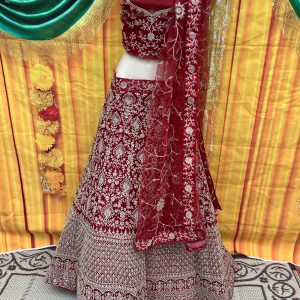 Red-Spade-Lehenga-Choli