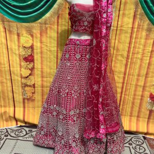 pink-shell-embroidered-net-lehenga-choli