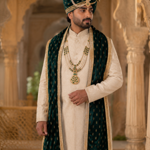 Emerald Green Groom Wedding Accessory Set