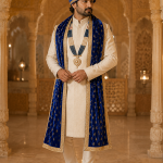 Royal Blue Groom Wedding Accessory Set | Safa & Mala