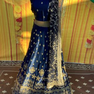 blue-zari-lehenga-choli