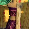 Grape Curve Lehenga Set - Image 3