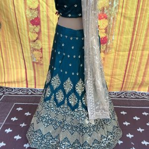 teal-embroidered-lehenga-set