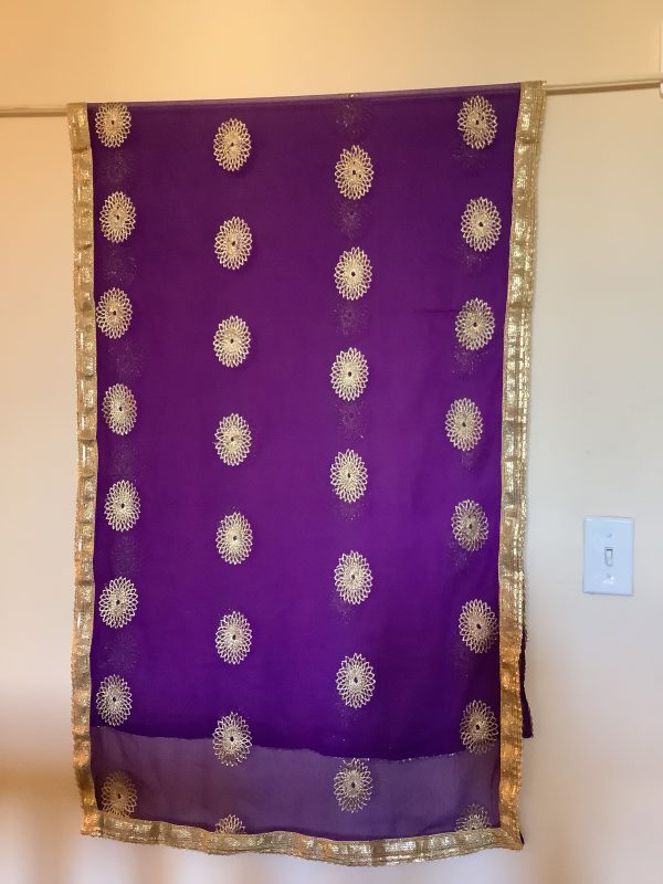 purple-floral-dupatta