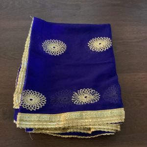 royal-blue-floral-dupatta