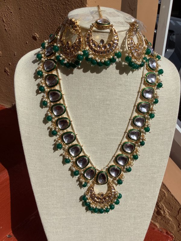 green-faux-kundan