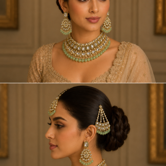 pastel-green-bridal-set