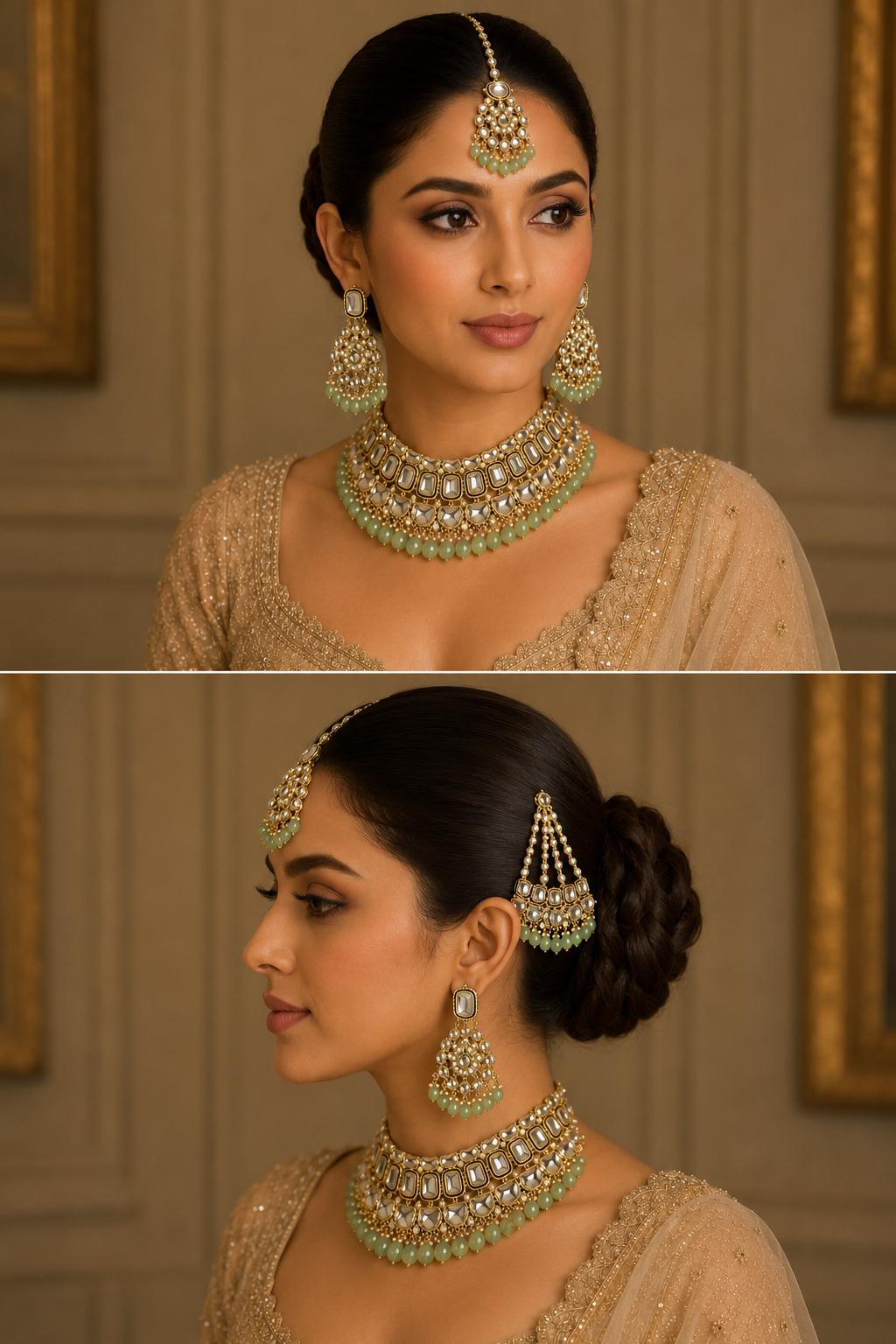 pastel-green-bridal-set