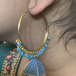 blue-hoop-jhumka