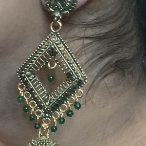 green-diamond-jhumka