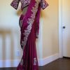 magenta-heavily-embroidered-lehenga