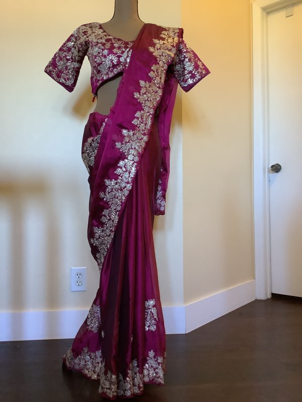 magenta-heavily-embroidered-lehenga