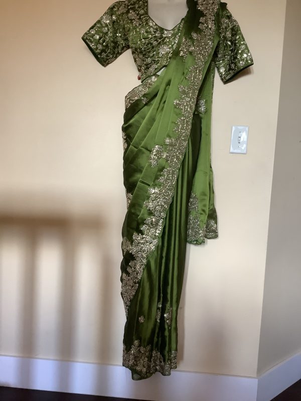 olive-heavily-embroidered-saree