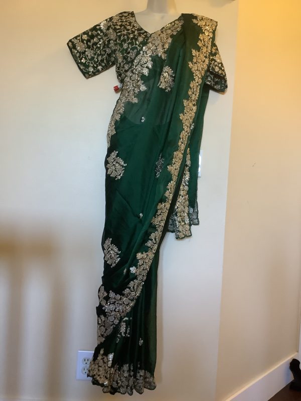 green-floral-heavily-embroidered-saree