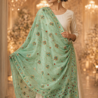 mint-mirror-dupatta