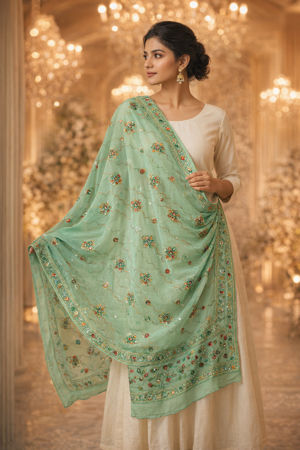mint-mirror-dupatta