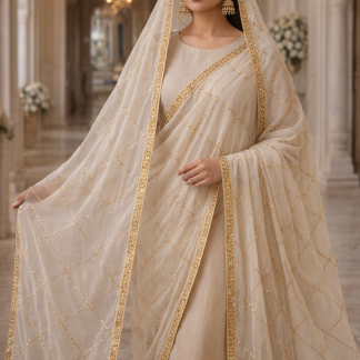 white-sequin-dupatta