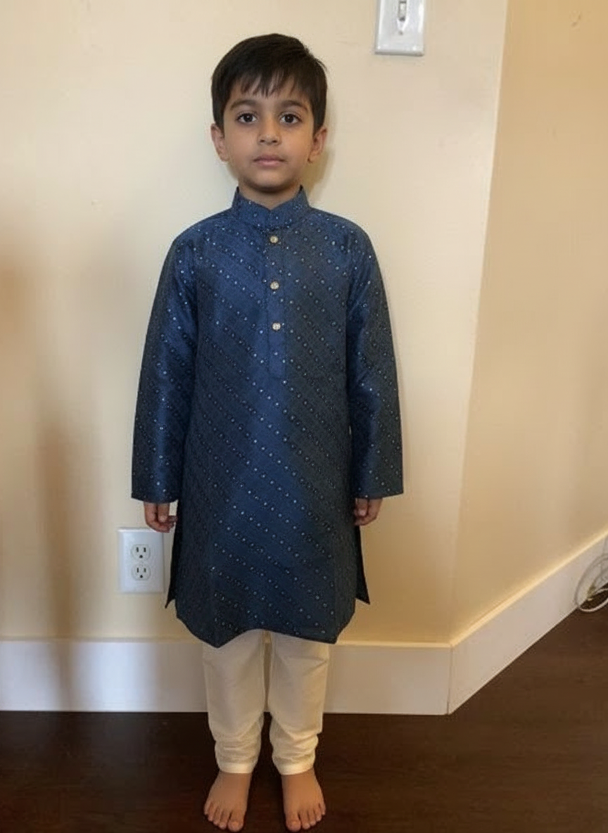navy-indian-kurta