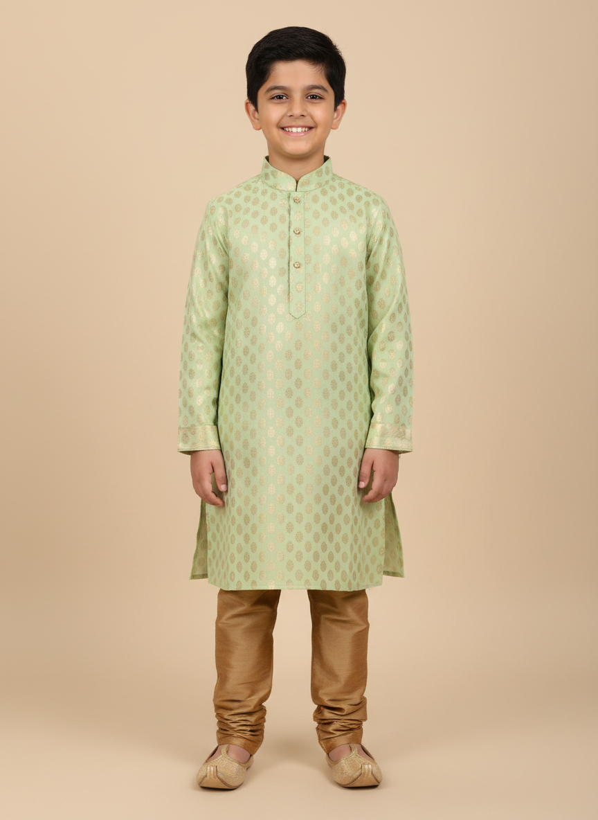 pistachio-kids-kurta-set