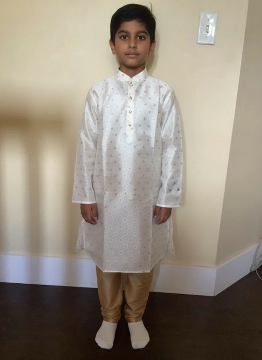 white-indian-kurta